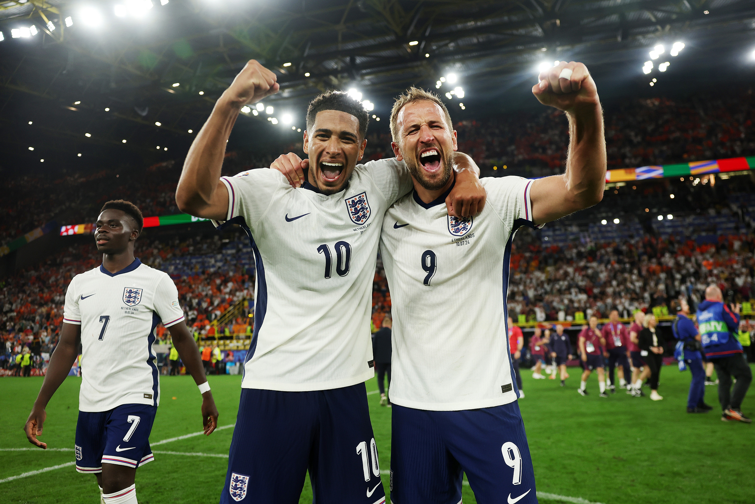 英格兰队晋级欧洲杯决赛